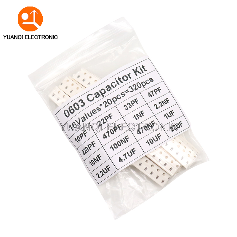 320PCS 720PCS 0603 0805 1206 S - огляд і ціна Capacitor Kit Assortment