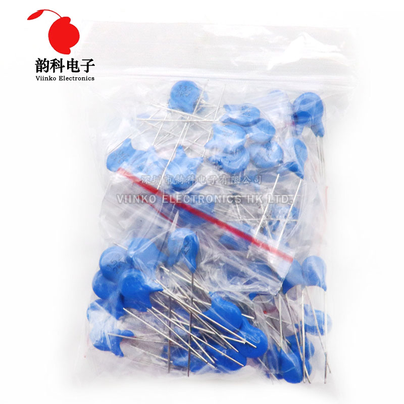 100pcs 2KV High Voltage Cerami - огляд і ціна Capacitor Kit Assortment