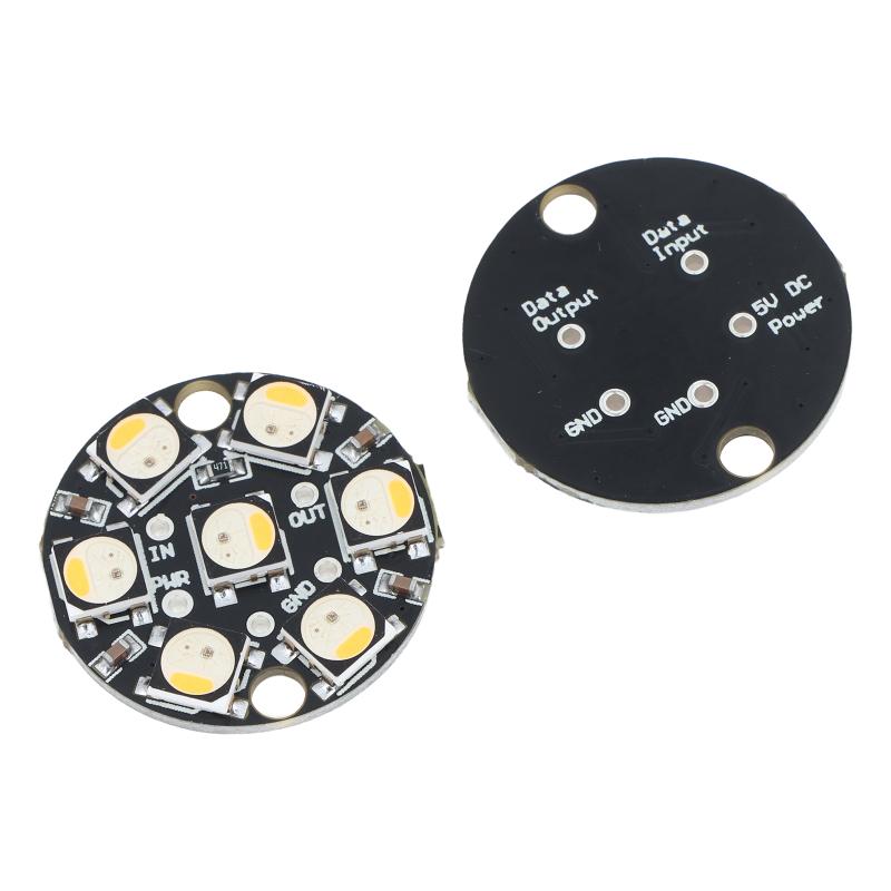 WS2812 7Bit Circular LED Circu - огляд і ціна Useful Diy Electronics Projects